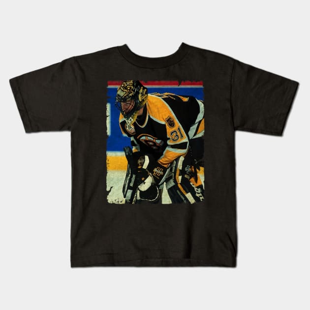 Blaine Lacher, 1995 in Boston Bruins (47 GP) Kids T-Shirt by Momogi Project